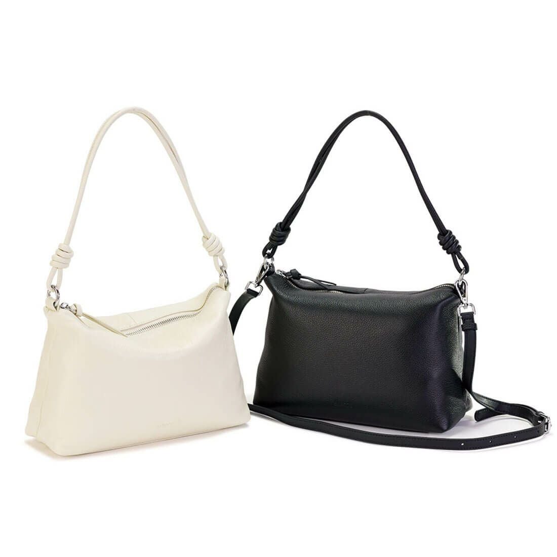 ノットモチーフ2wayハンドバッグ