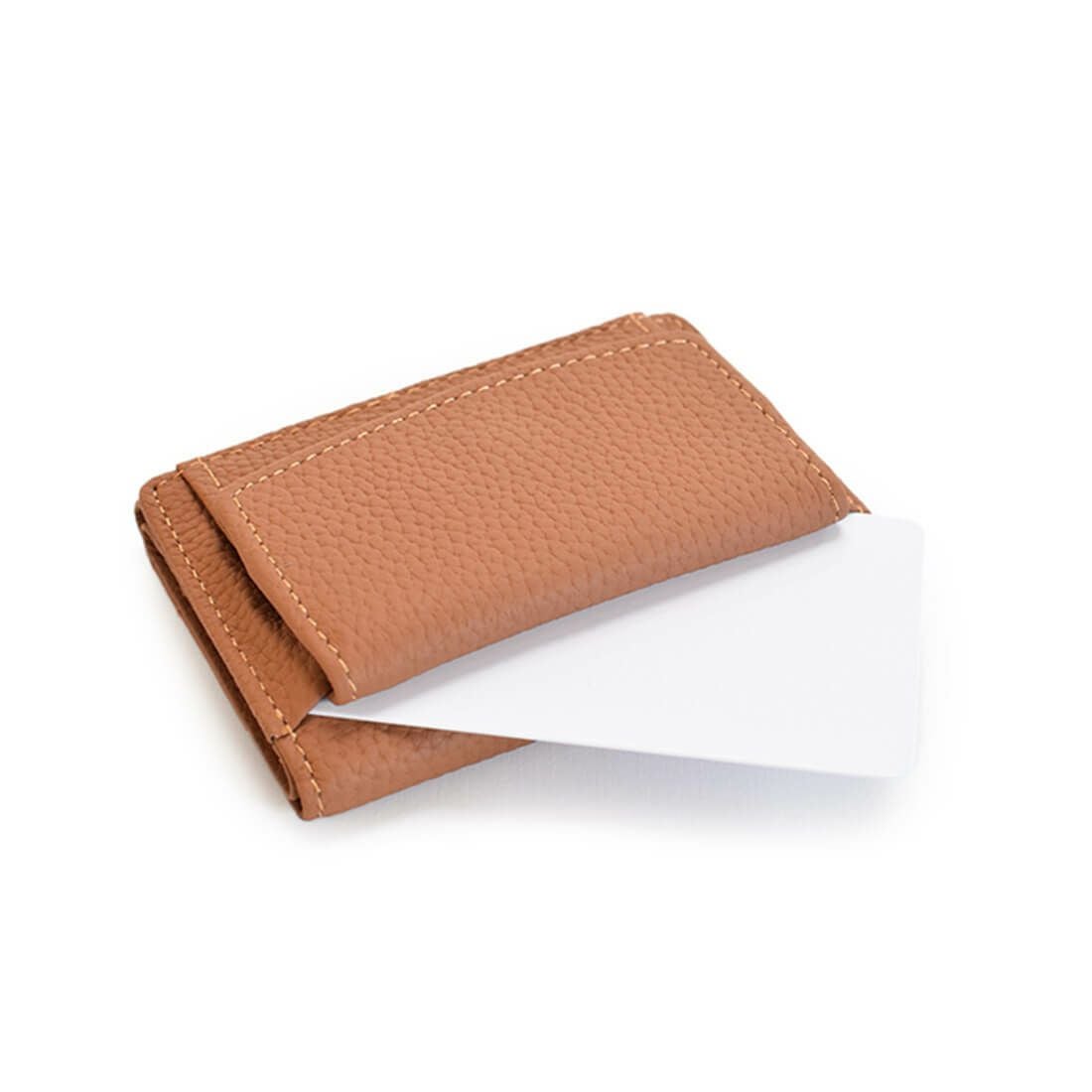 コンパクト型3つ折りレザー財布