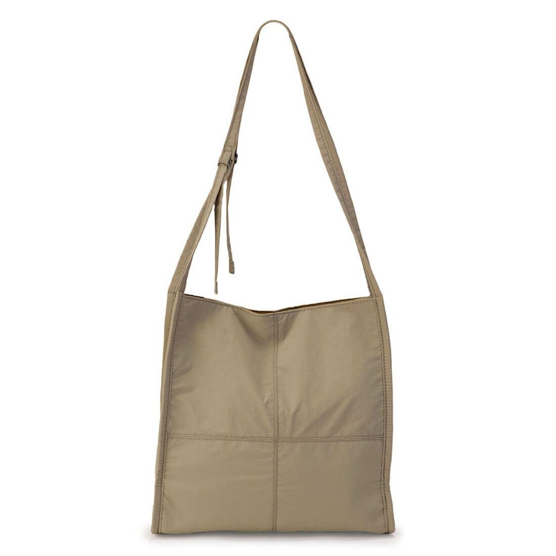 スクエアデザイン軽量トートバッグ