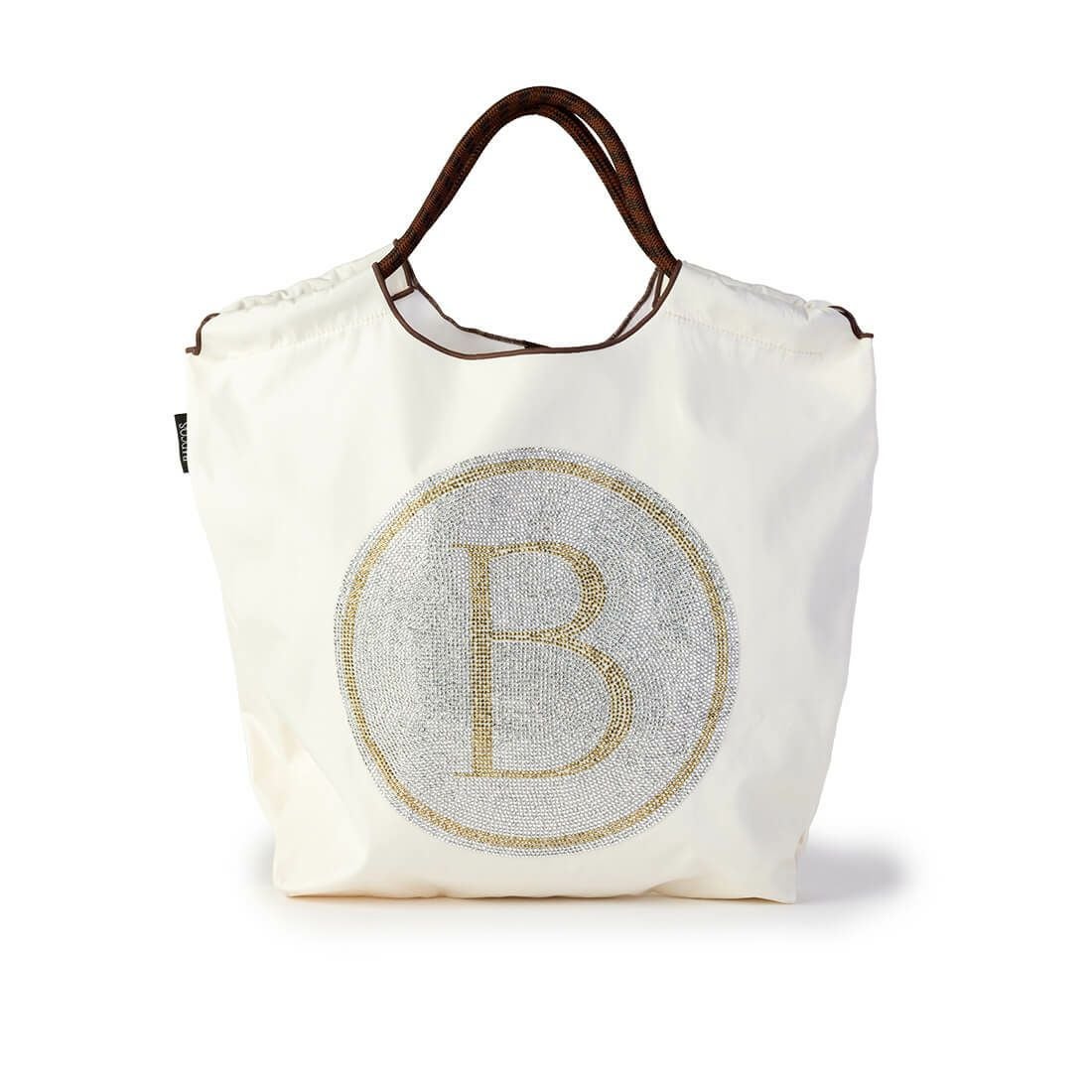 Bマーク入りラインストーンバッグ（ミディアムサイズ）