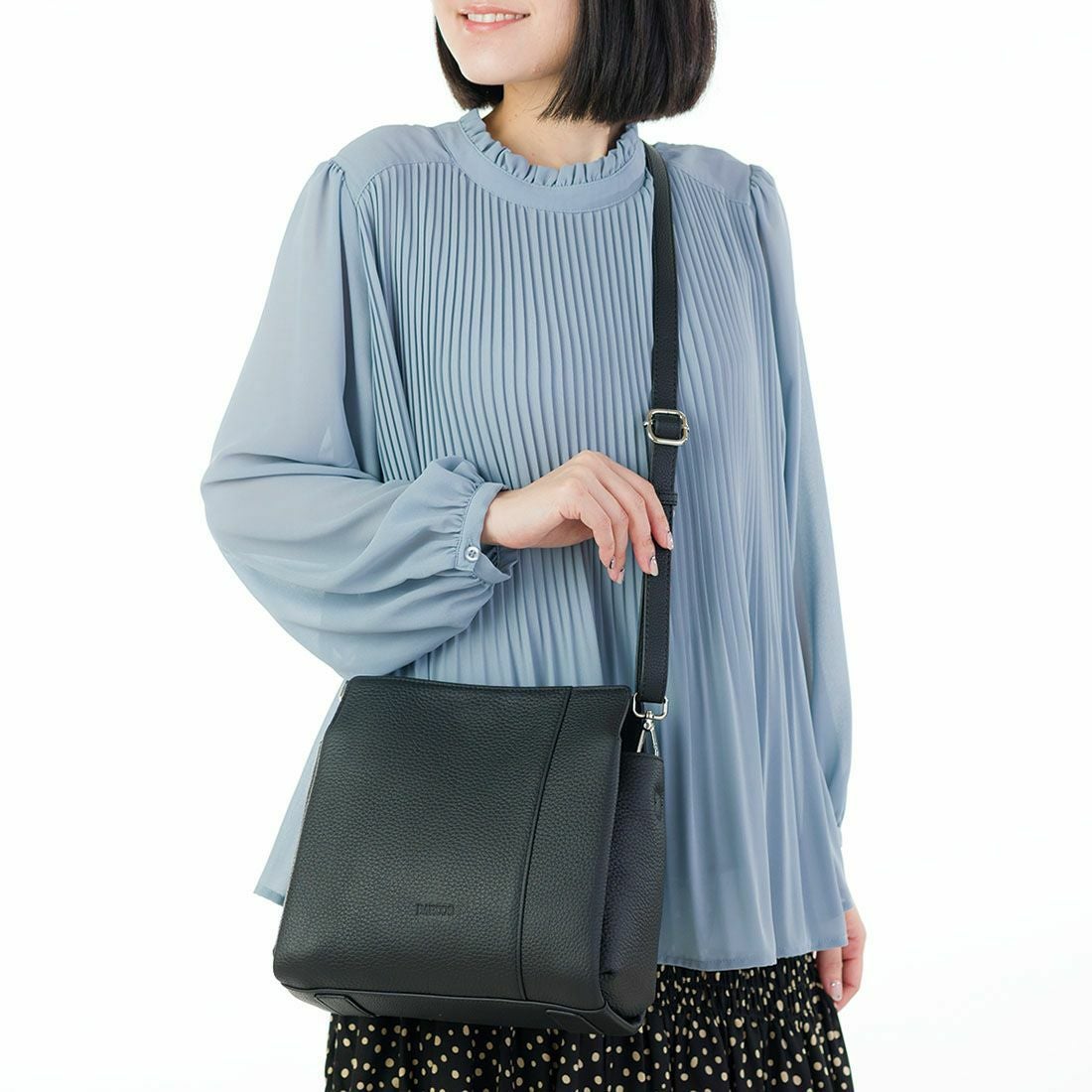 2wayレザーハンドバッグ