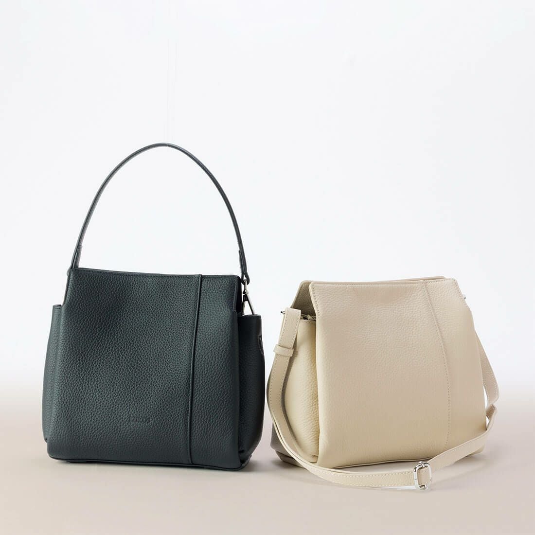 2wayレザーハンドバッグ