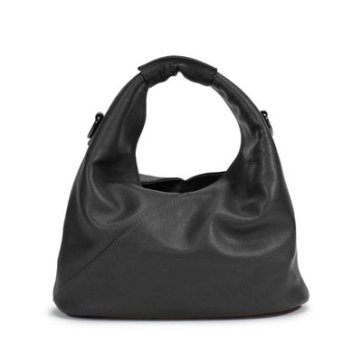 ホーボーデザインレザーハンドバッグ