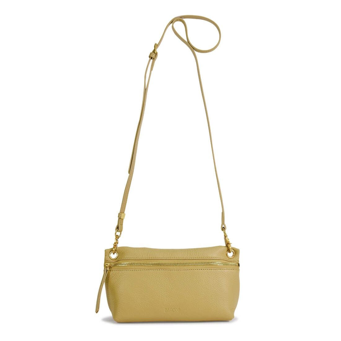 シュリンクレザーミニポシェット