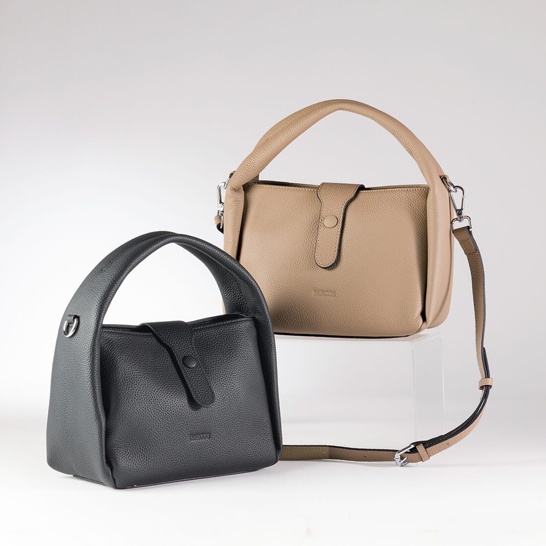 シュリンクレザー2wayバッグ