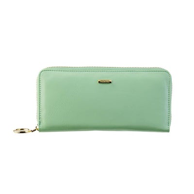 パテントレザーラウンド型長財布