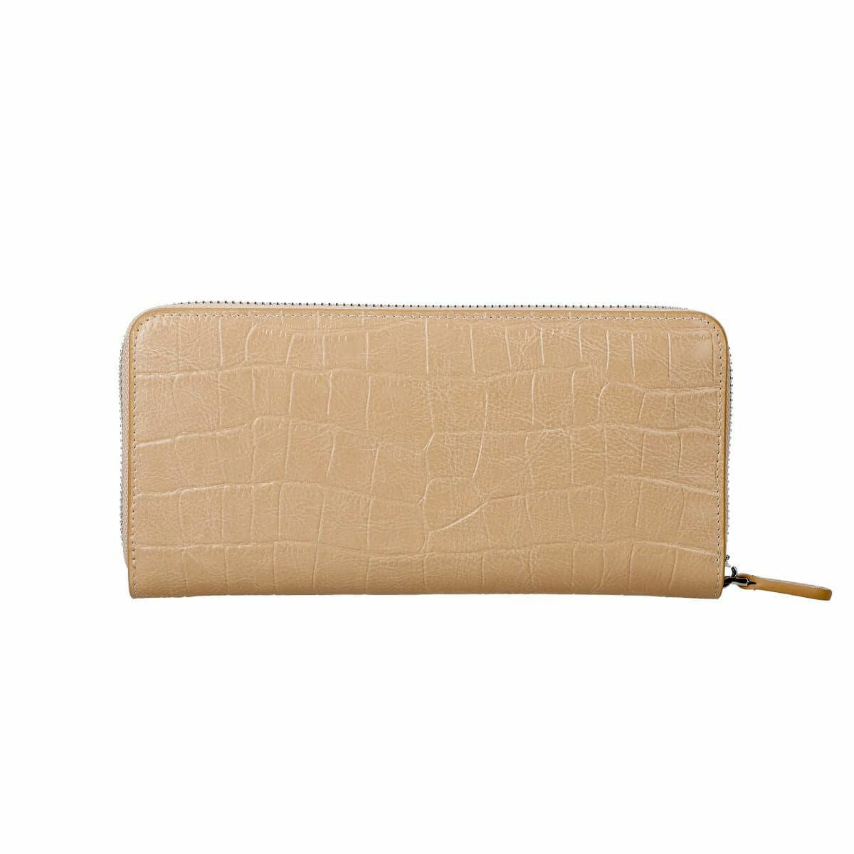 セット商品】クロコダイル型押しロングウォレット&ポシェットセット