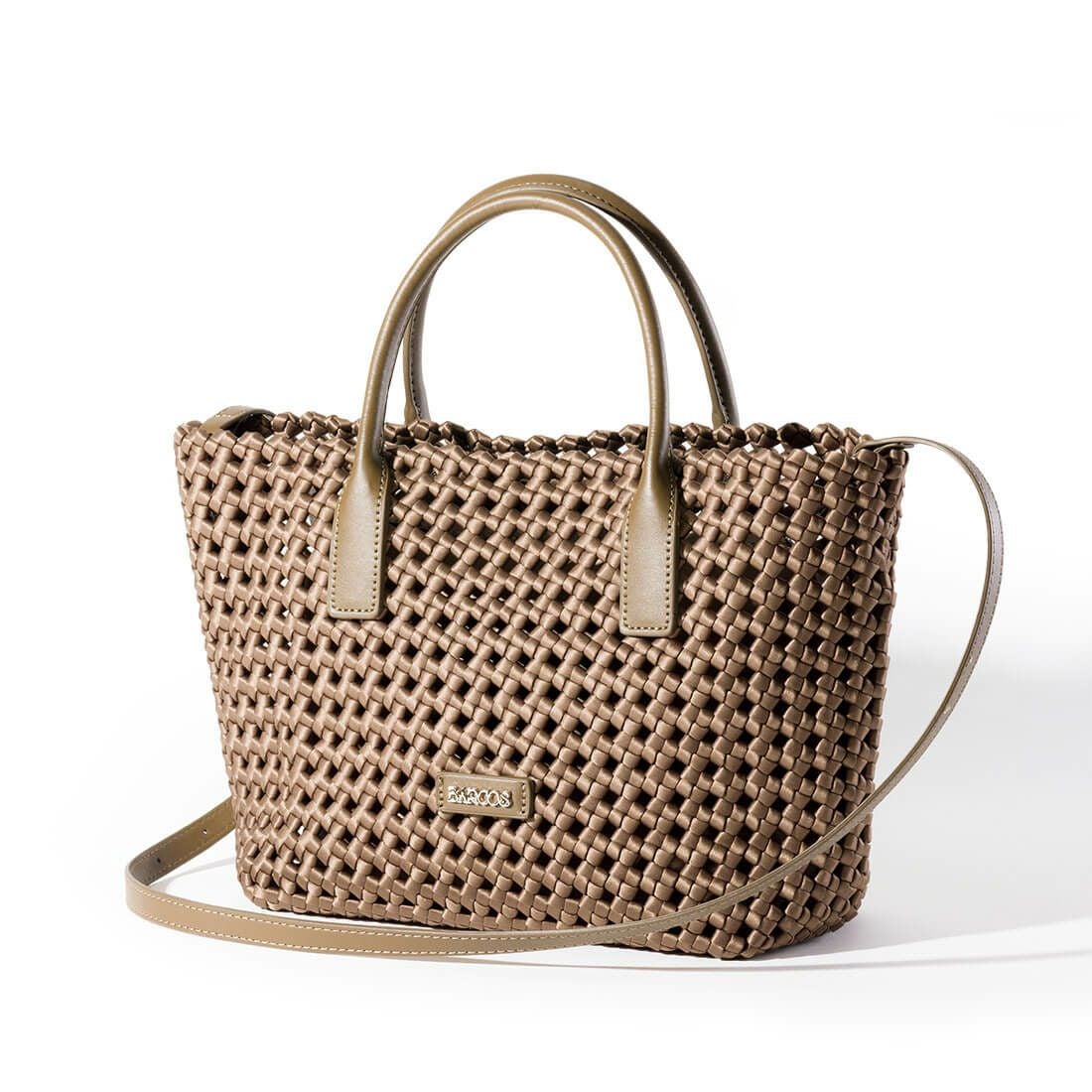 ポーチ付き2wayメッシュハンドバッグ