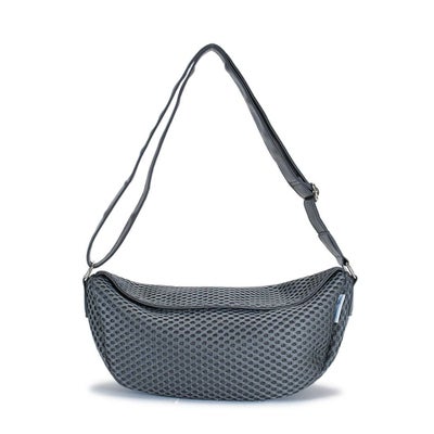 メッシュ風ボディバッグ