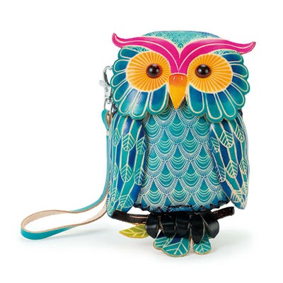 フクロウモチーフポーチ（ラージサイズ）