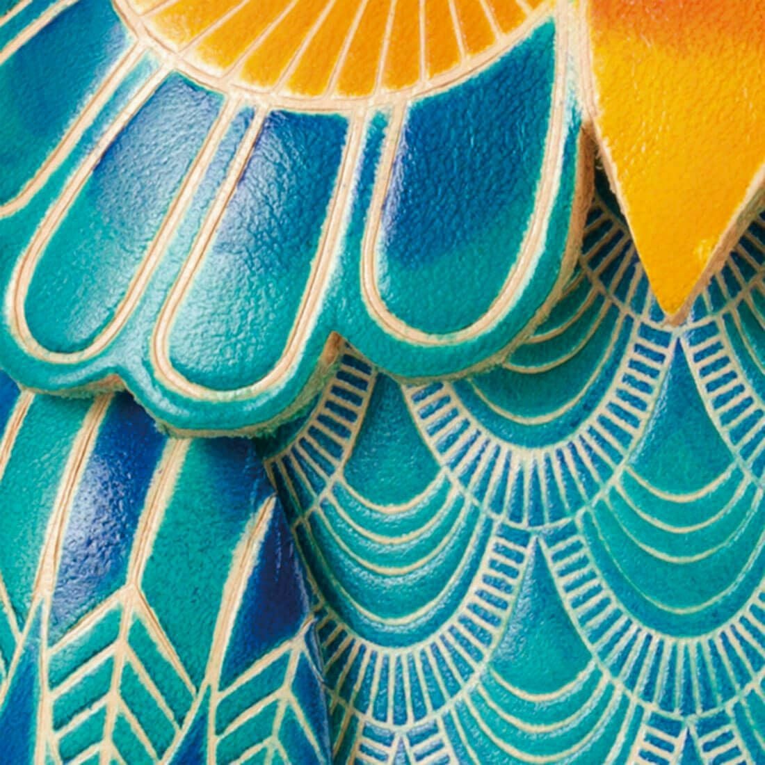 フクロウモチーフポーチ（ラージサイズ）