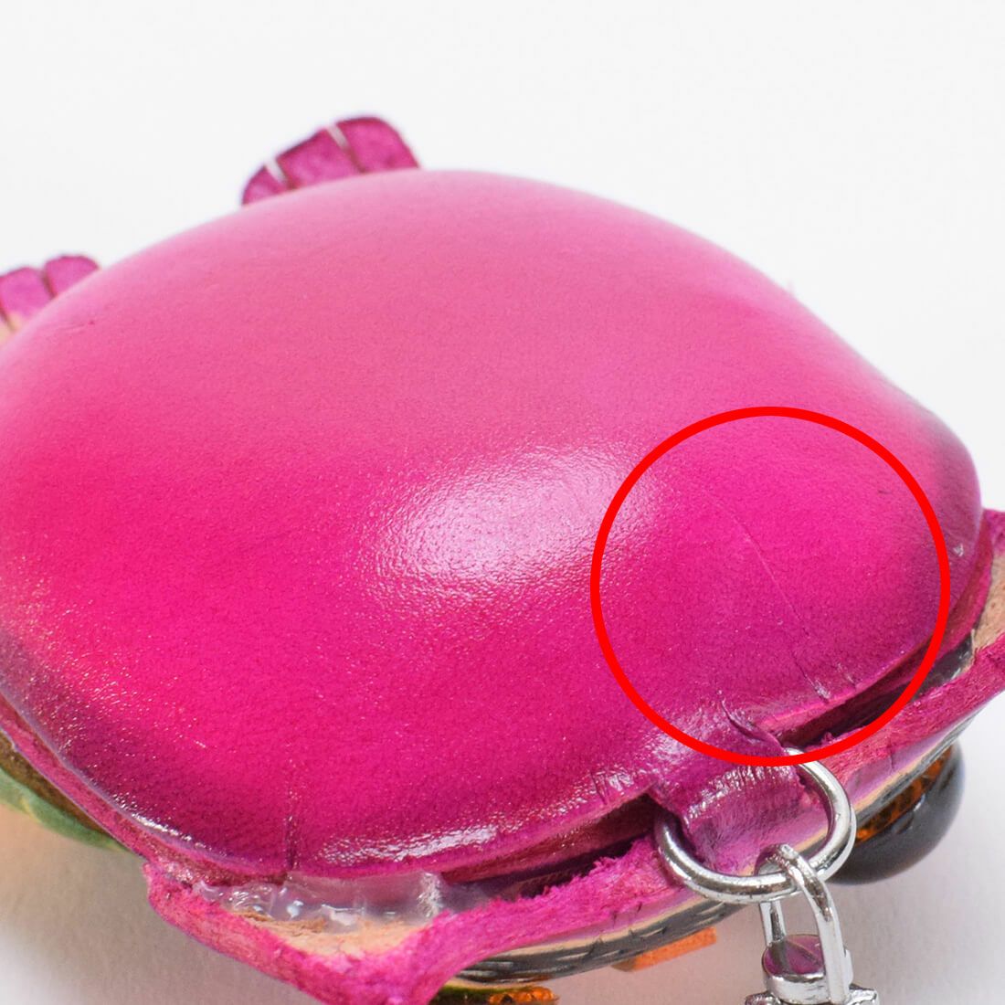 【アウトレット】ふっくらシルエットフクロウモチーフキーホルダー