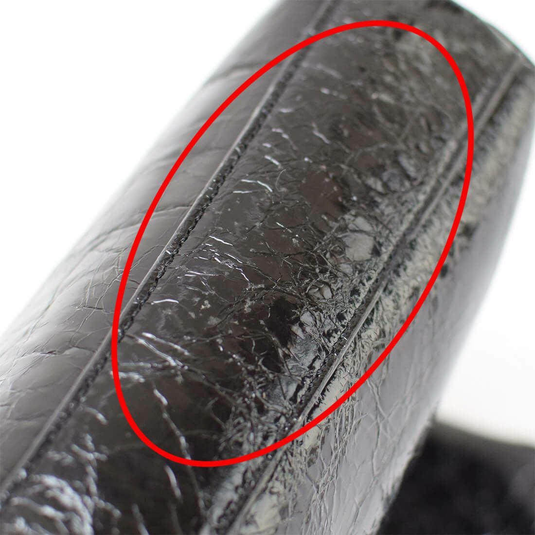 【アウトレット】2wayパテントレザークラッチバッグ