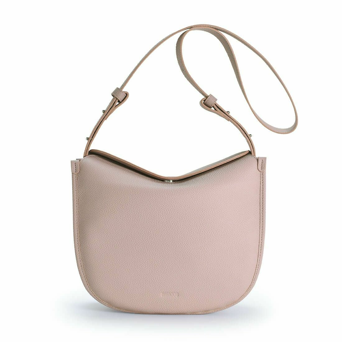 【アウトレット】牛革ラウンドショルダーバッグ