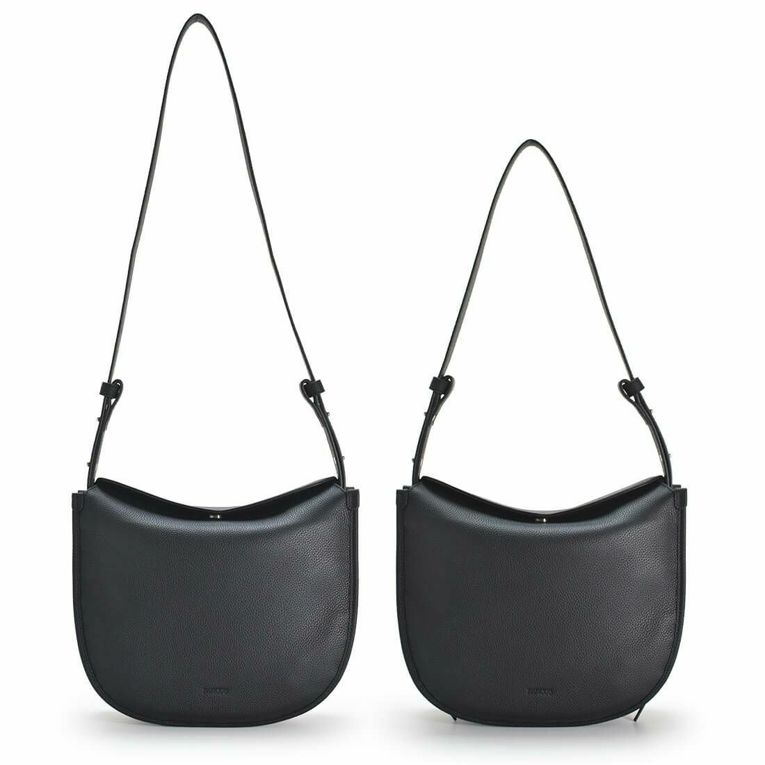 【アウトレット】牛革ラウンドショルダーバッグ