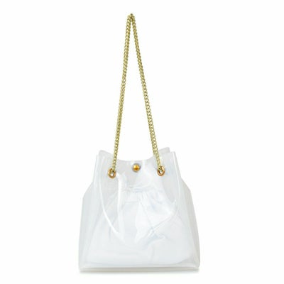 【アウトレット】バルコスブルークリアショルダーバッグ