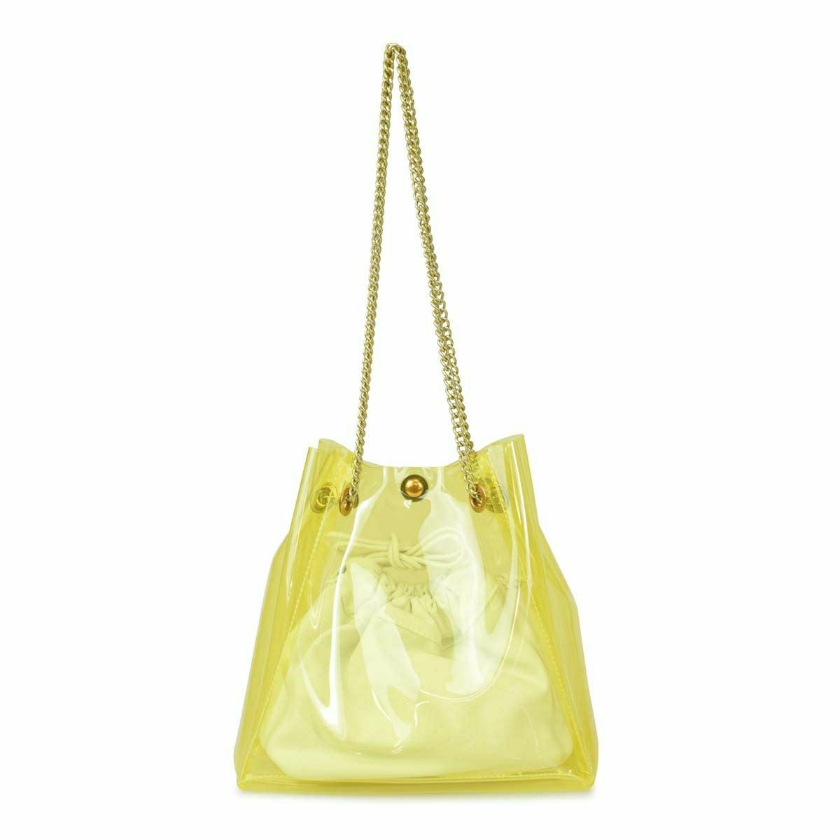 【アウトレット】バルコスブルークリアショルダーバッグ