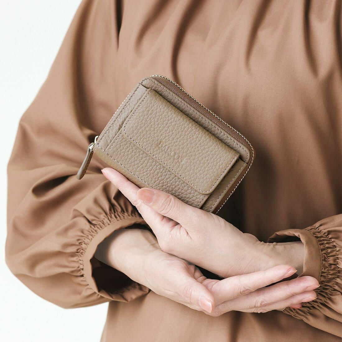 リトルノチップ付き蛇腹ミニウォレット