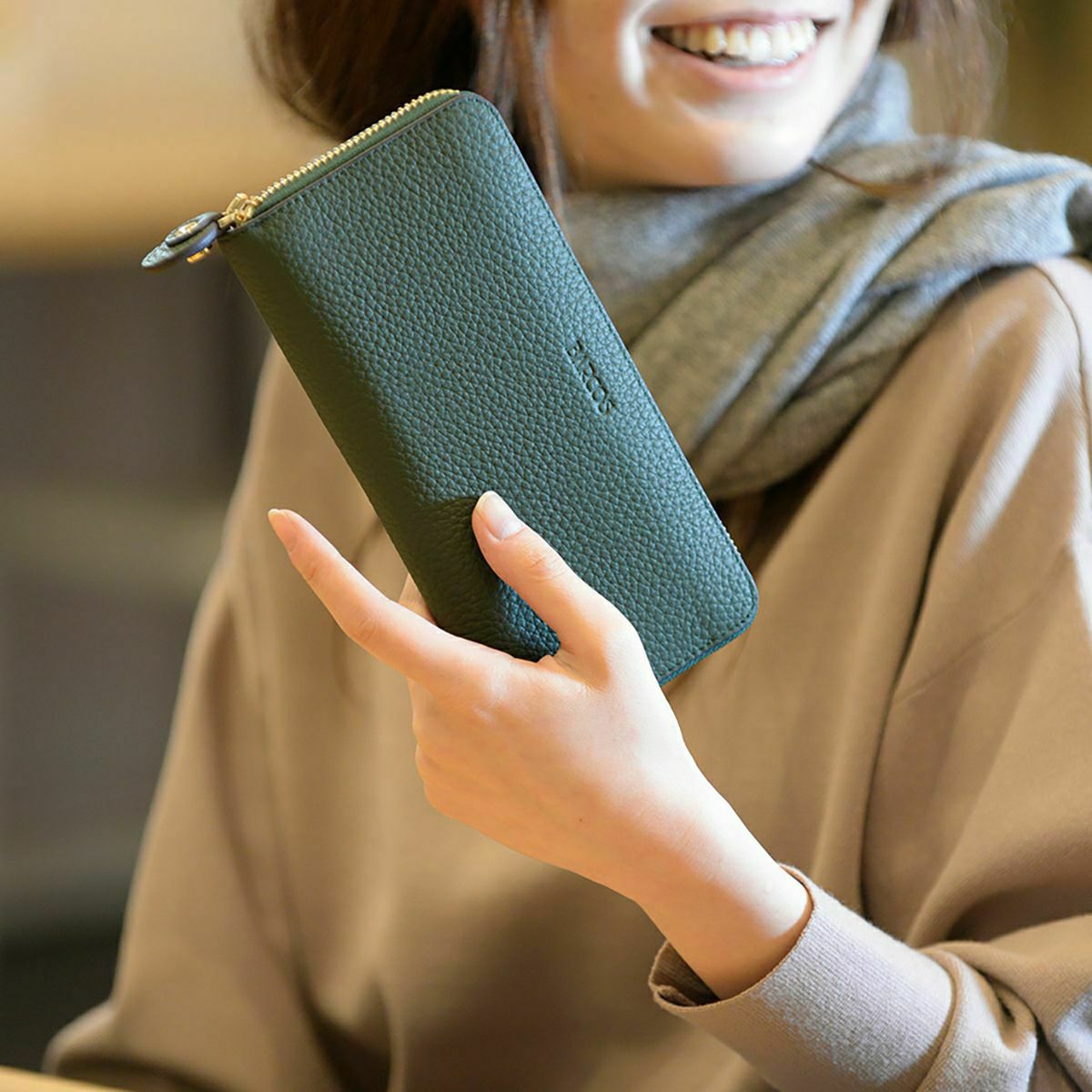 【アウトレット】GLウォレット ラウンド型財布＜チルコロR＞