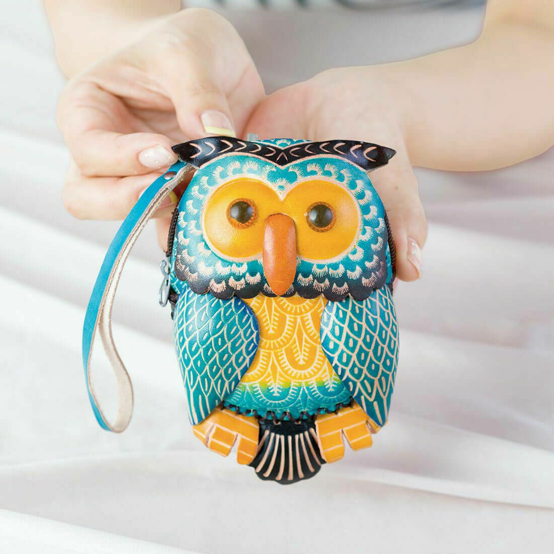 【アウトレット】フクロウモチーフポーチ