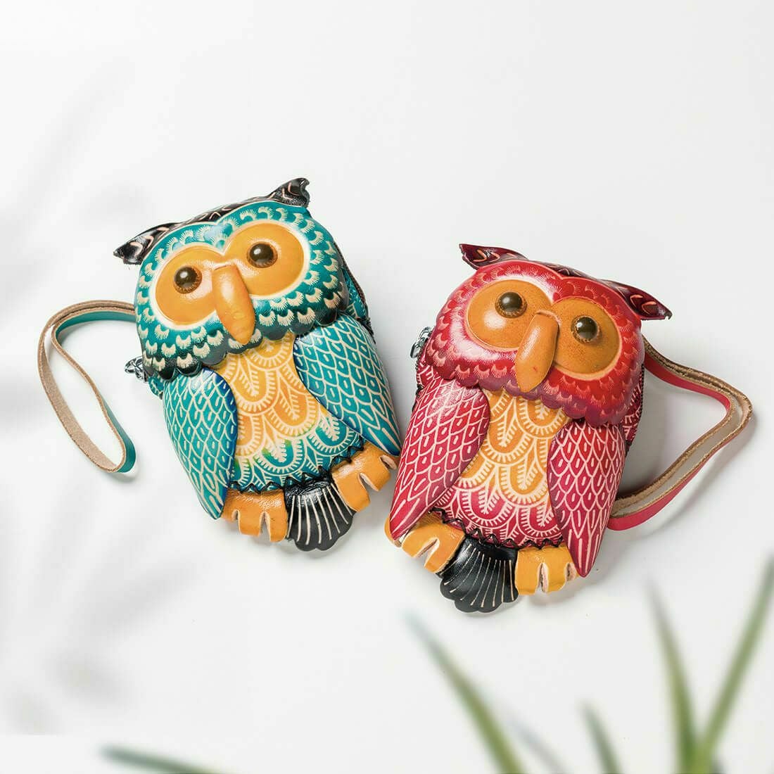 【アウトレット】フクロウモチーフポーチ