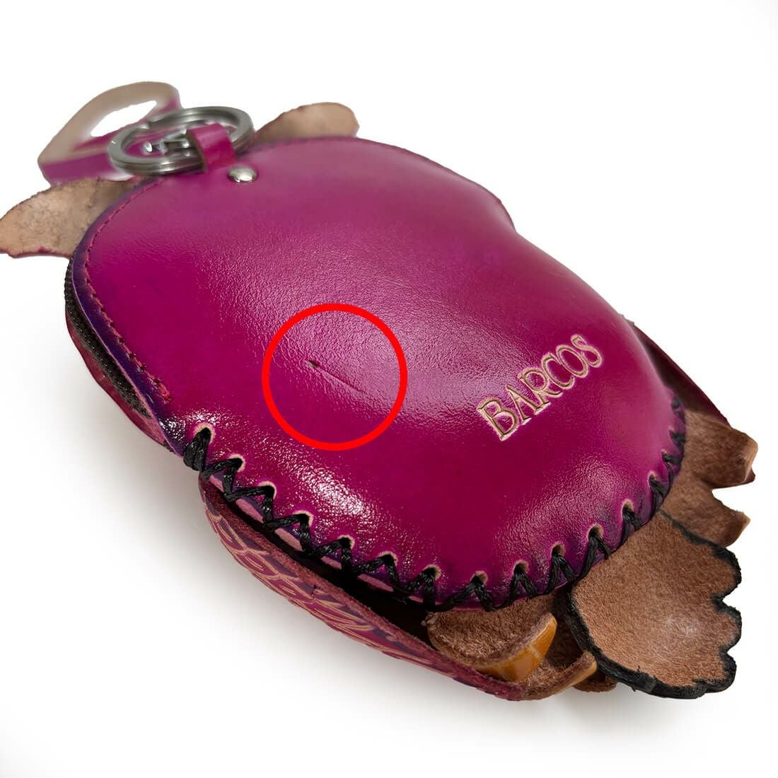 【アウトレット】フクロウモチーフポーチ