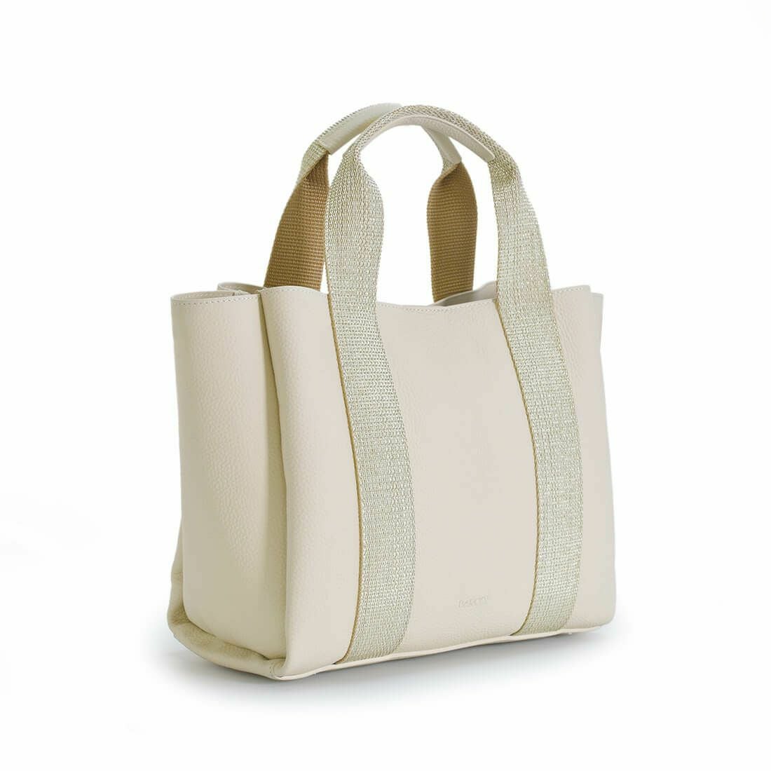 【アウトレット】ラメテープデザイン3層ハンドバッグ