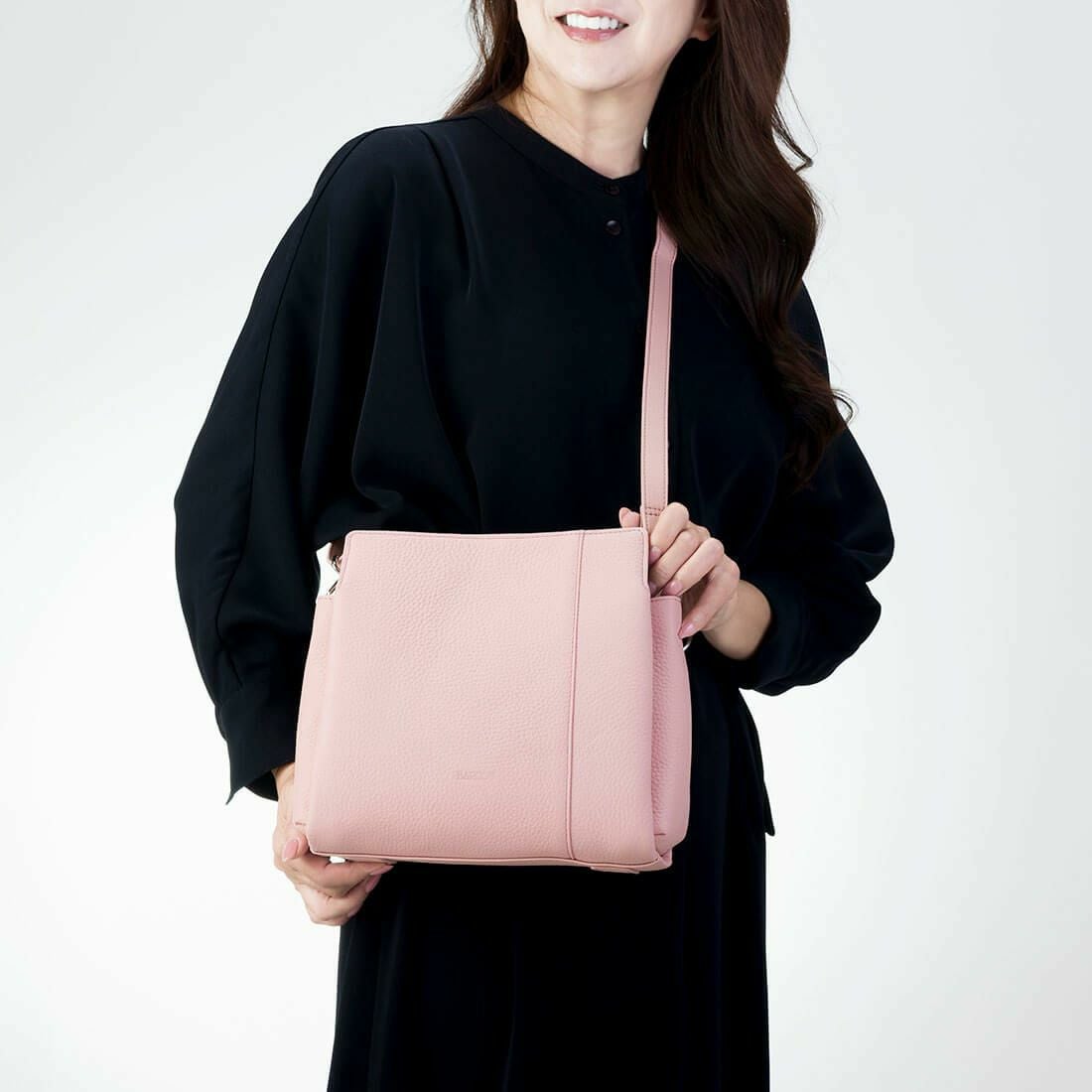 【アウトレット】2wayレザーハンドバッグ