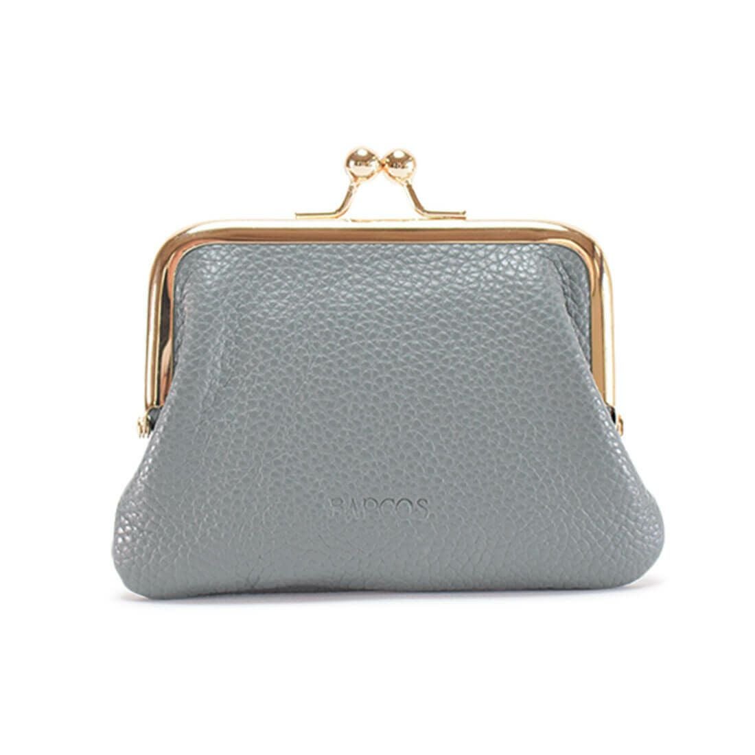 シュリンクレザー蛇腹式がま口財布