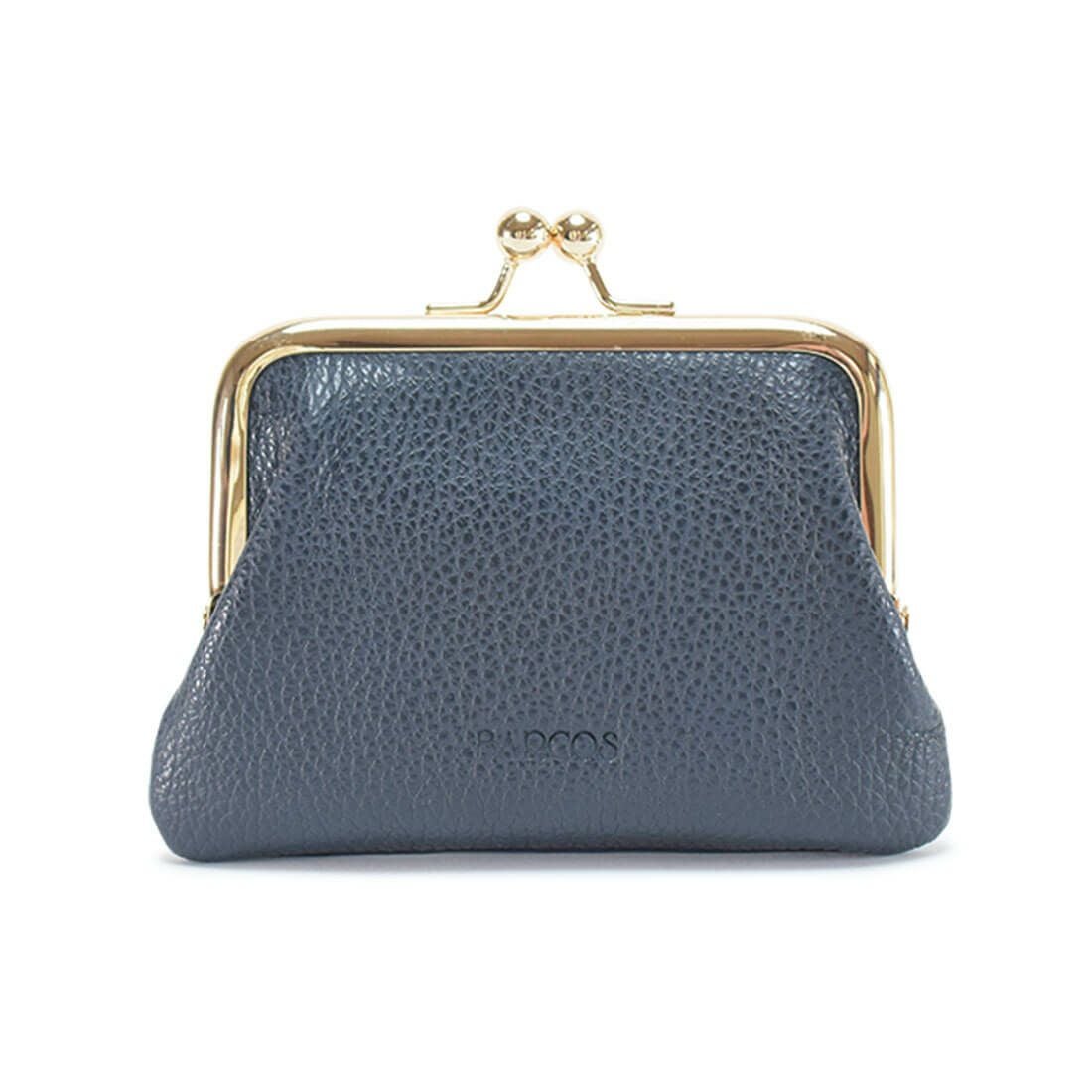 シュリンクレザー蛇腹式がま口財布