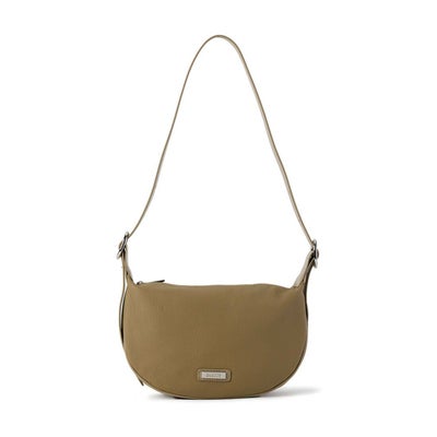 機能性シュリンクレザーショルダーバッグ