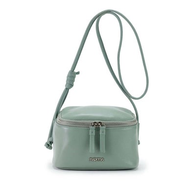 シュリンクレザーコンパクトショルダーバッグ