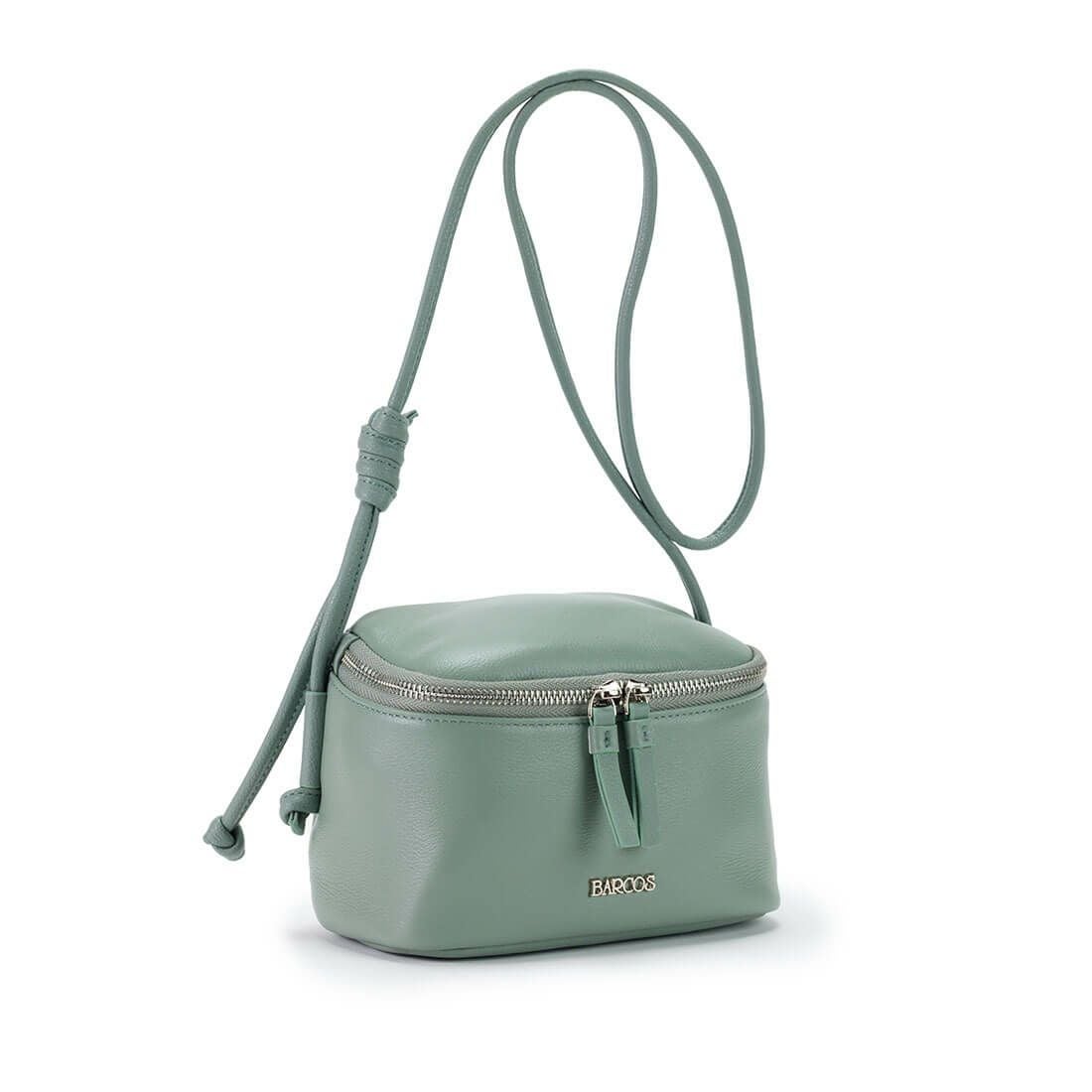 シュリンクレザーコンパクトショルダーバッグ