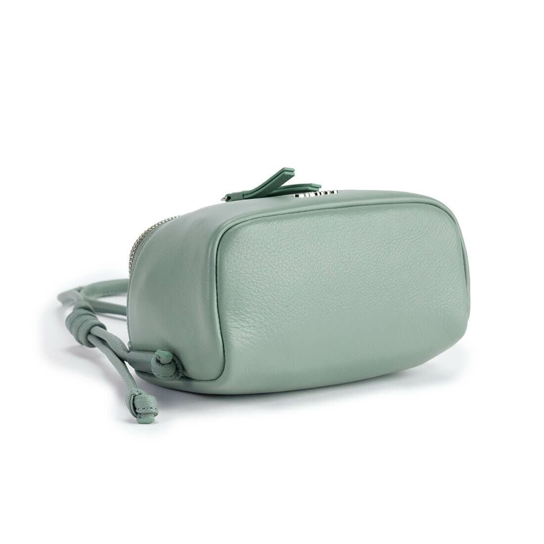 シュリンクレザーコンパクトショルダーバッグ