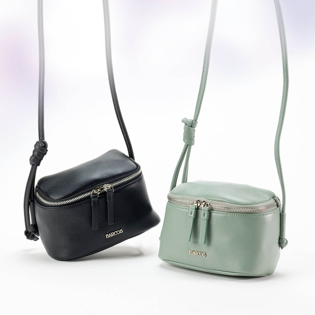 シュリンクレザーコンパクトショルダーバッグ