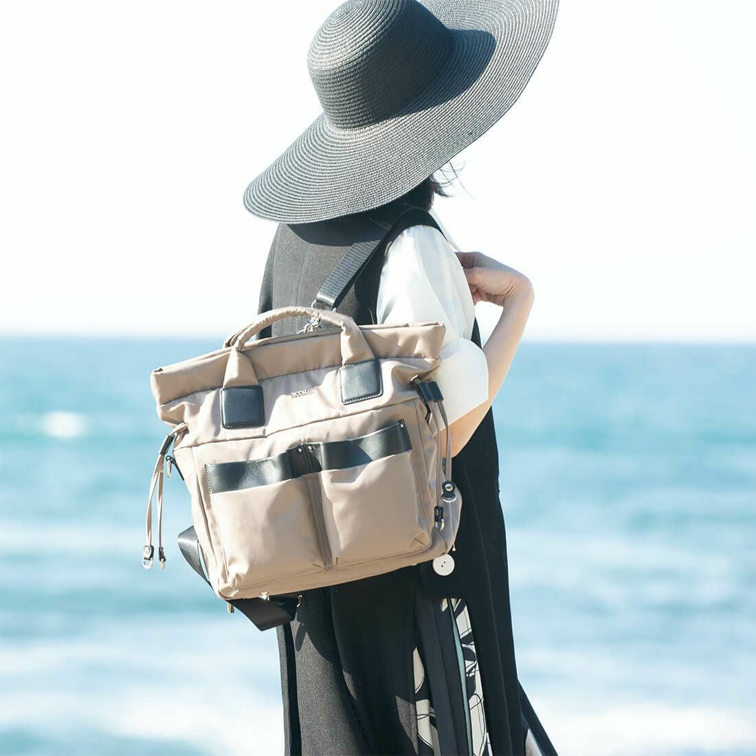 【アウトレット】3wayナイロンリュック＜プリモ＞