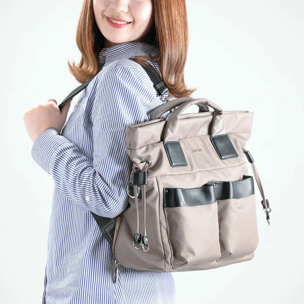 【アウトレット】3wayナイロンリュック＜プリモ＞