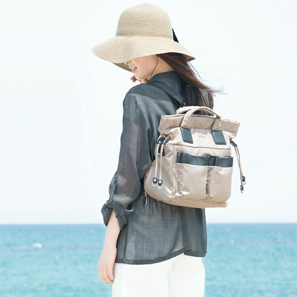 【アウトレット】3wayナイロンリュック＜プリモ＞