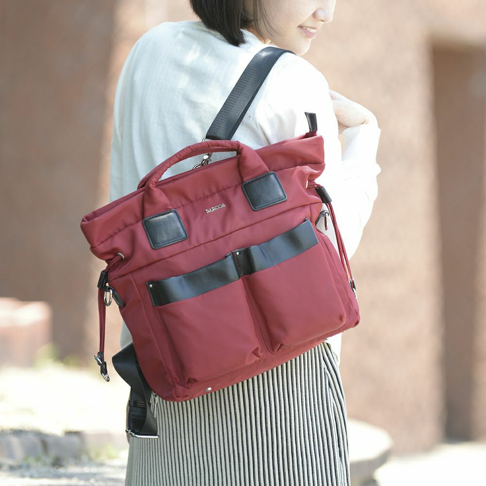 【アウトレット】3wayナイロンリュック＜プリモ＞