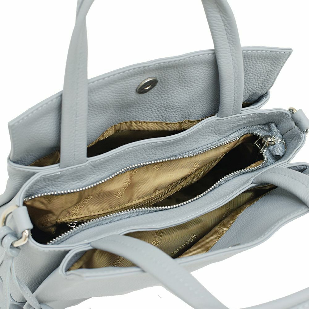 【アウトレット】チャーム付き2wayレザーハンドバッグ＜ルル＞