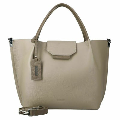 【アウトレット】シュリンクレザーバイカラーハンドバッグ＜シャーロット＞