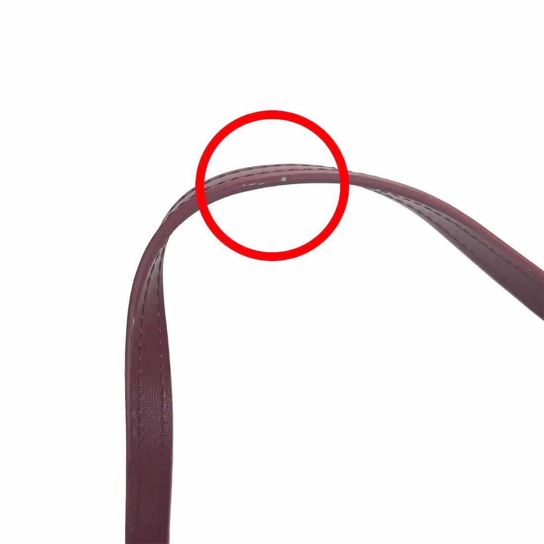 【アウトレット】スムースレザートートバッグ