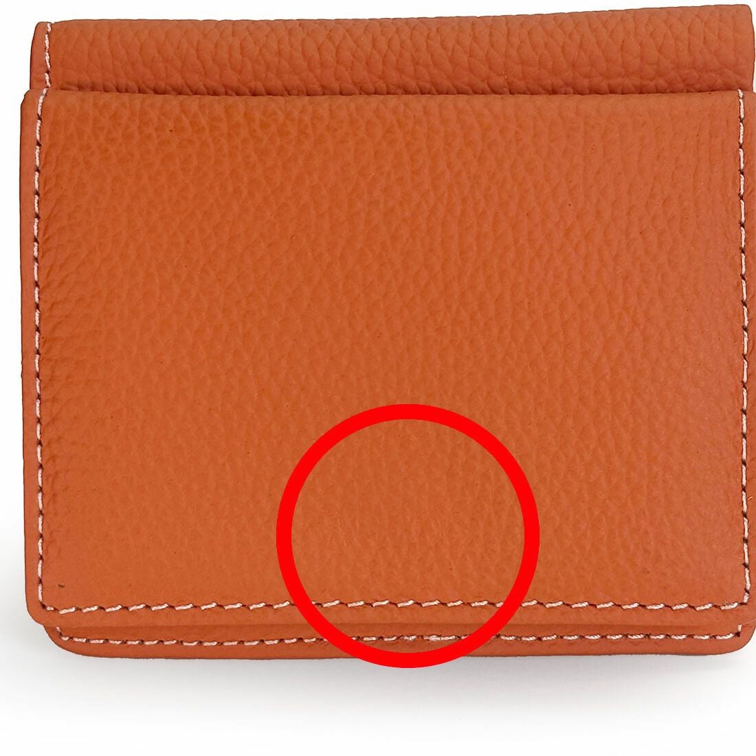 【アウトレット】シュリンクレザーミニウォレット