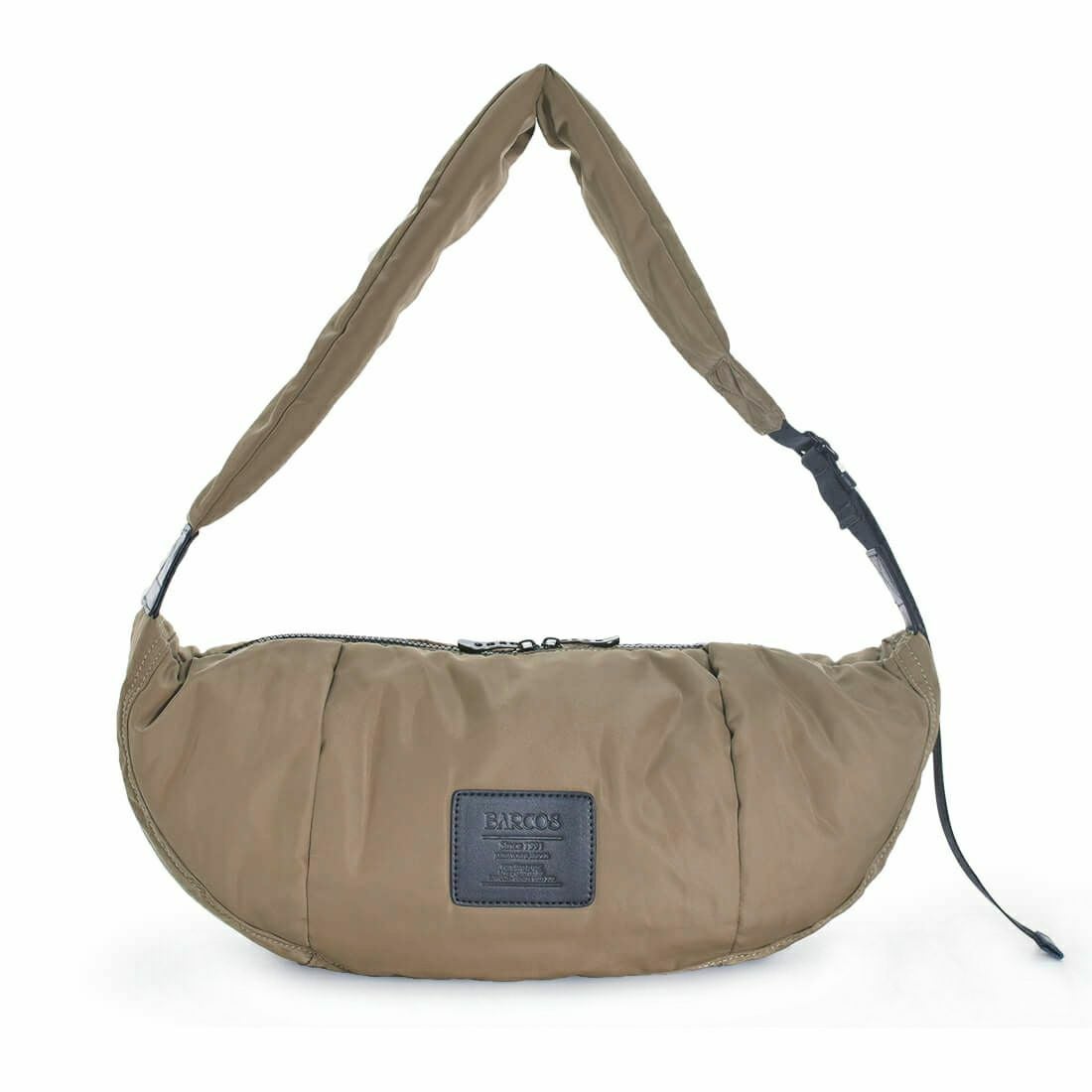 【アウトレット】半月型ポリエステルボディバッグ