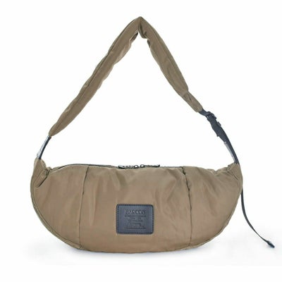 【アウトレット】半月型ポリエステルボディバッグ