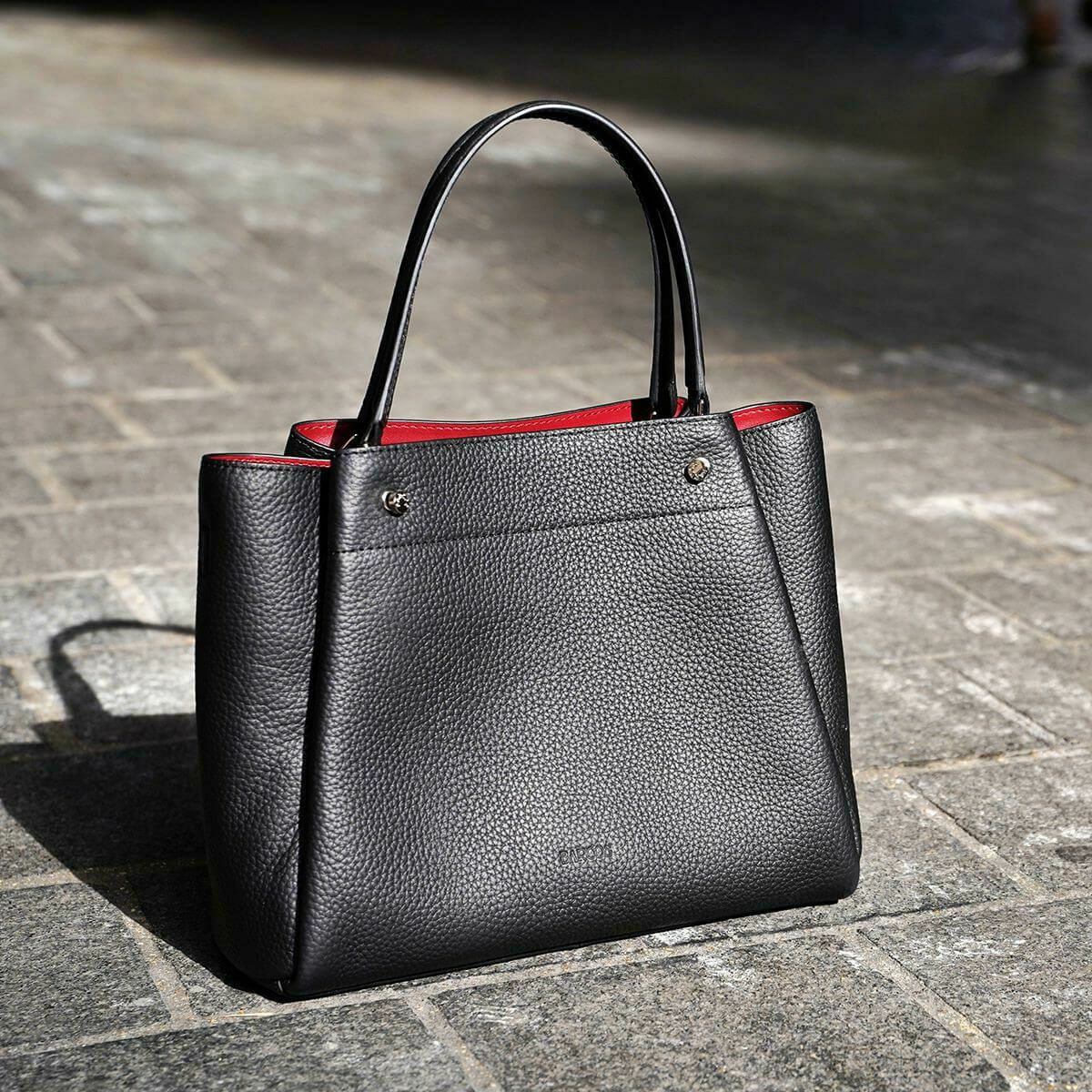 【アウトレット】シュリンクレザー3wayハンドバッグ＜アリス＞