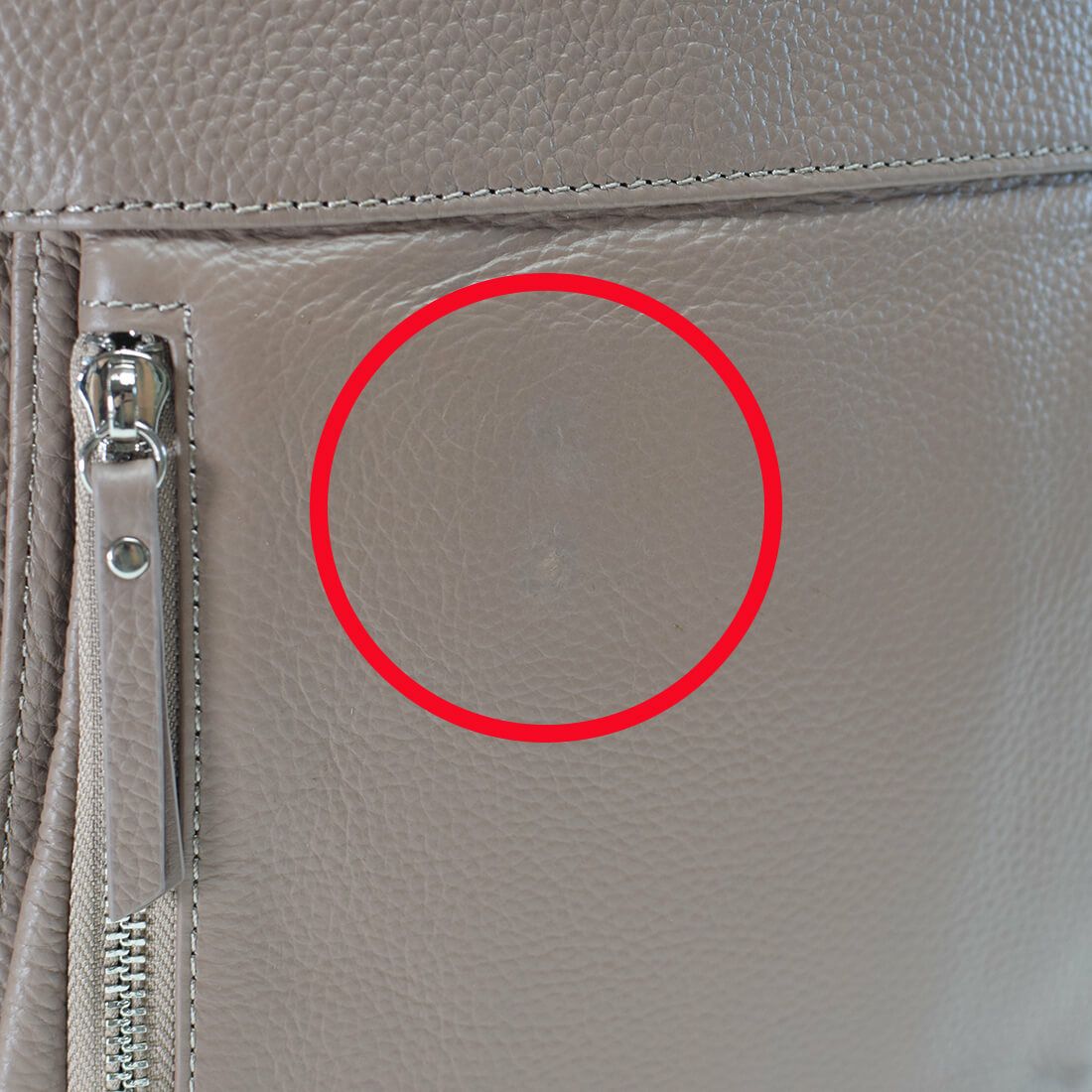 【アウトレット】シュリンクレザー リュックサック