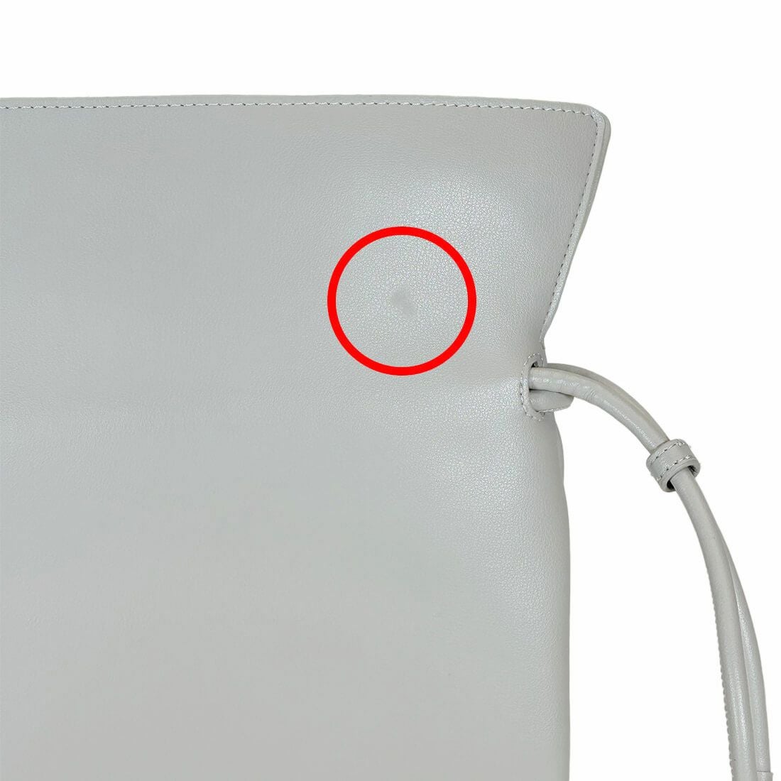 【アウトレット】レザー巾着バッグ