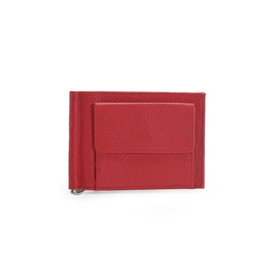 シュリンクレザーポケット付きマネーケース