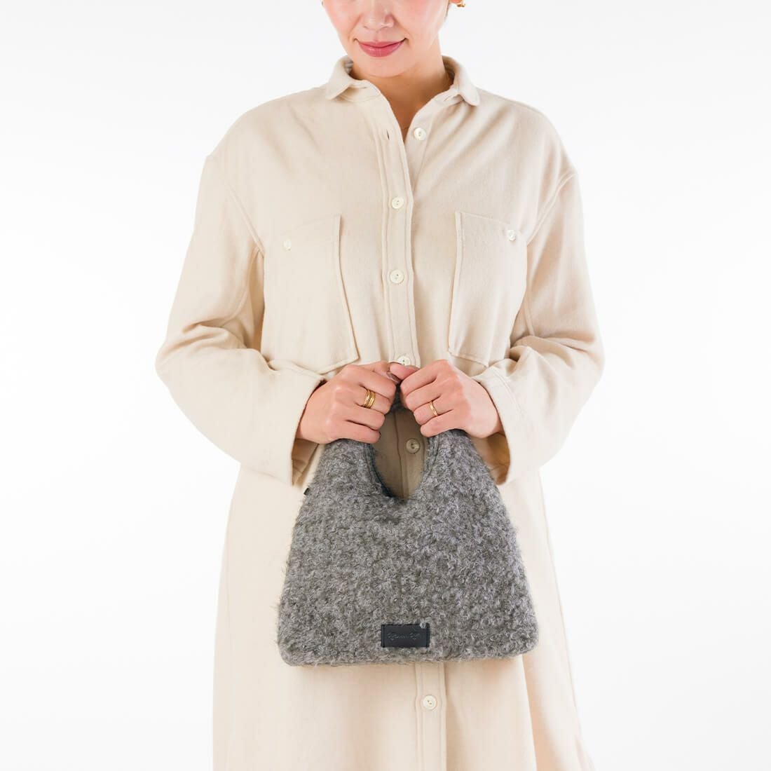 もこもこ2wayミニバッグ